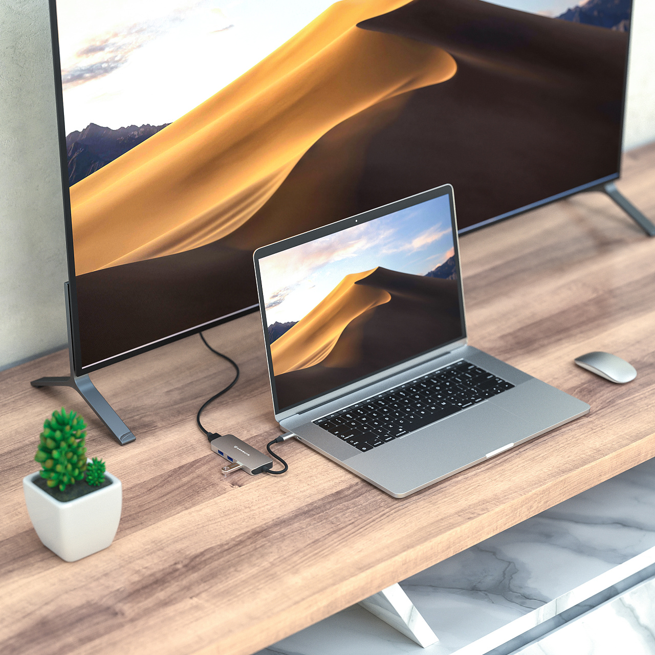 一款拓展坞渲染表现