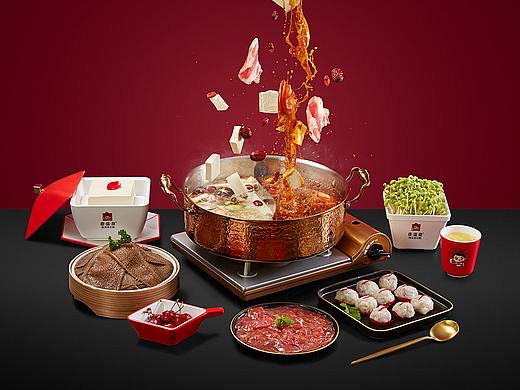 餐饮品牌形象海报X3