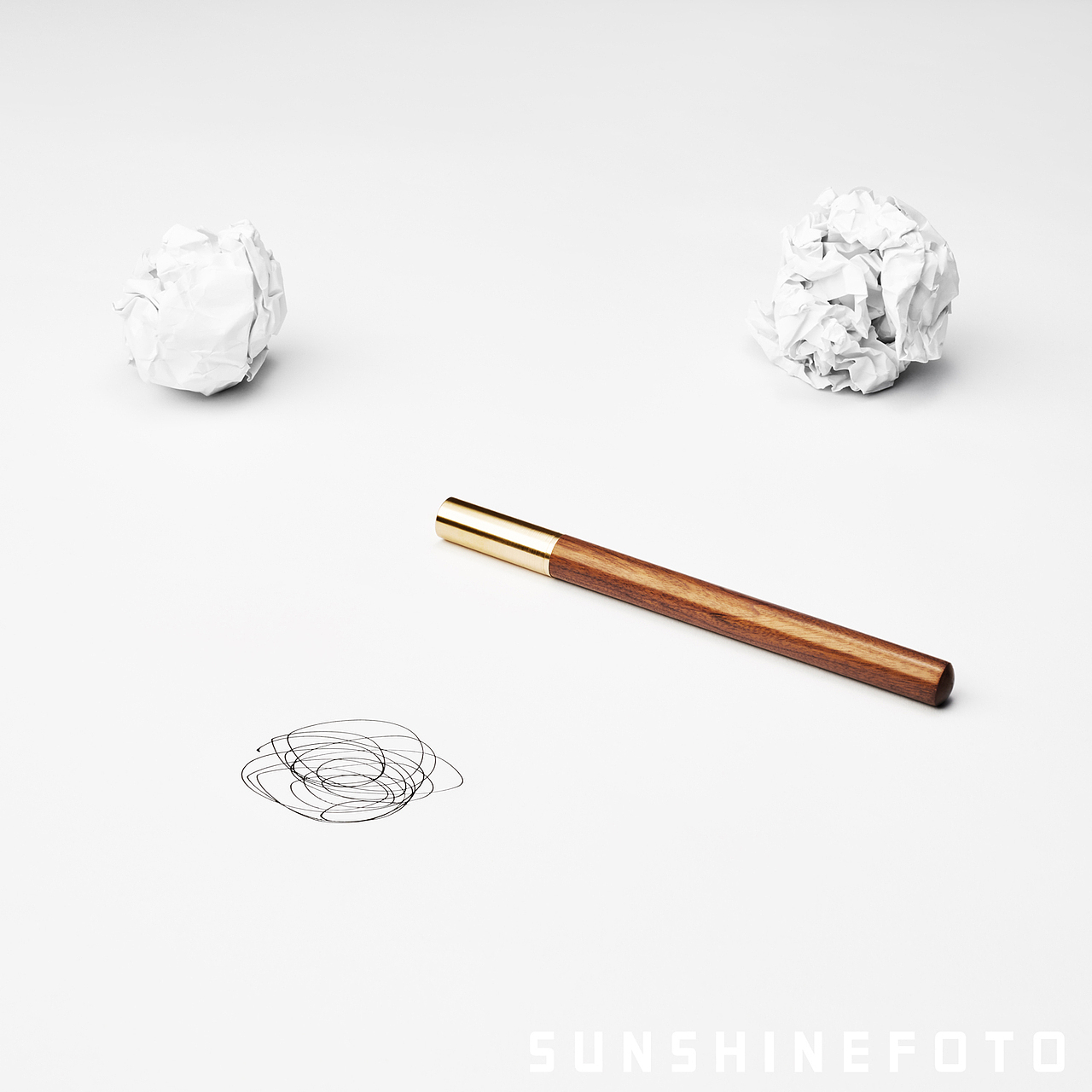 文具 | 木制金属中性笔拍摄