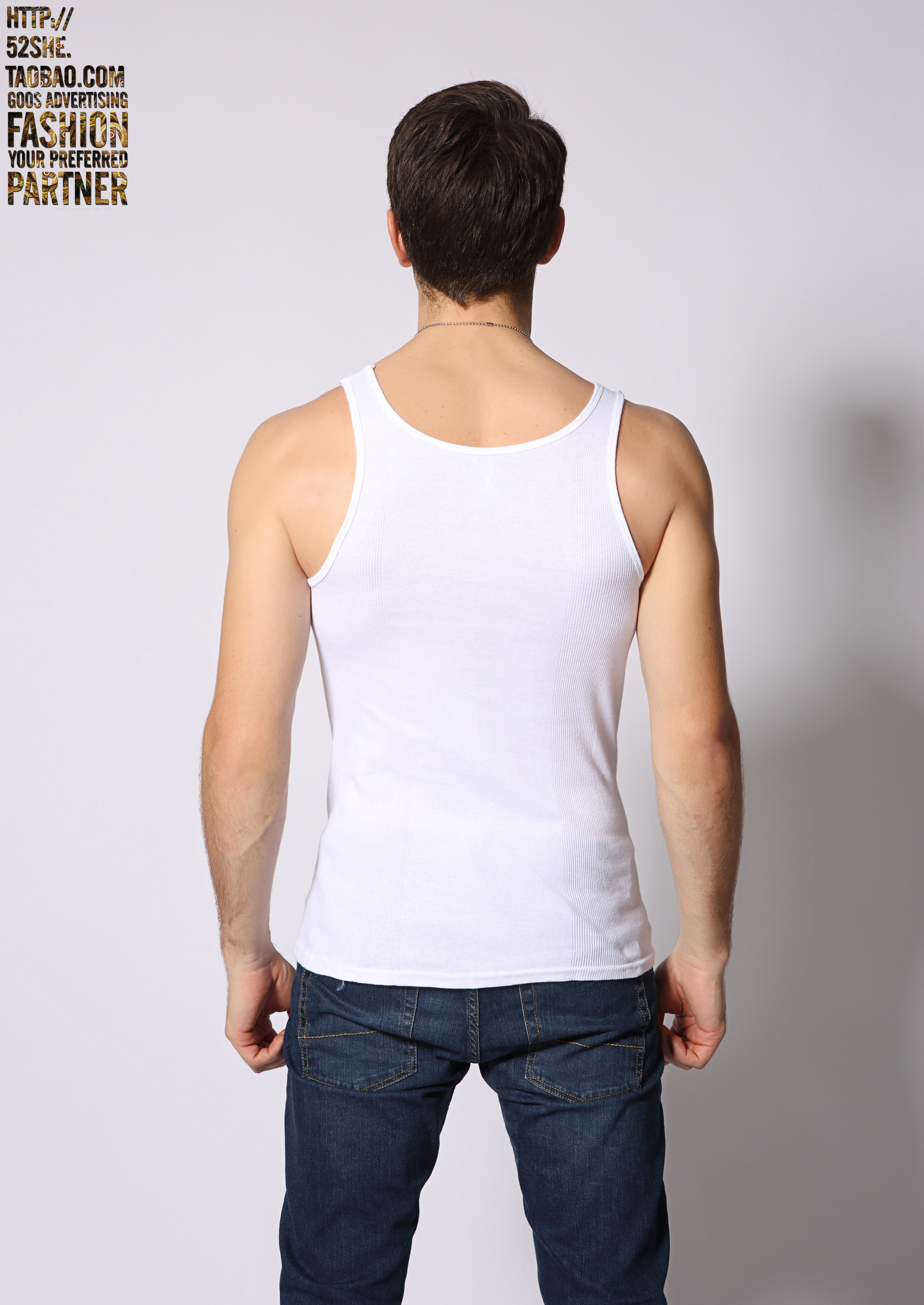 男士模特背心拍摄 男士运动背心拍摄 男士内裤t恤外模广州拍摄