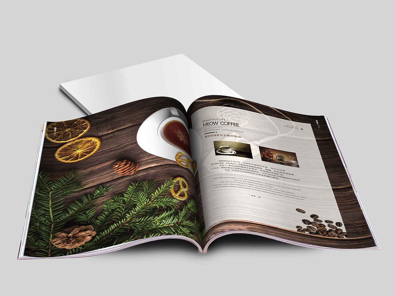 咖啡館畫冊（圖ZODk1MTk4ODQ=） - 書籍/畫冊 - 站酷設(shè)計師誰是虎娃原創(chuàng)素材 - 站酷ZCOOL