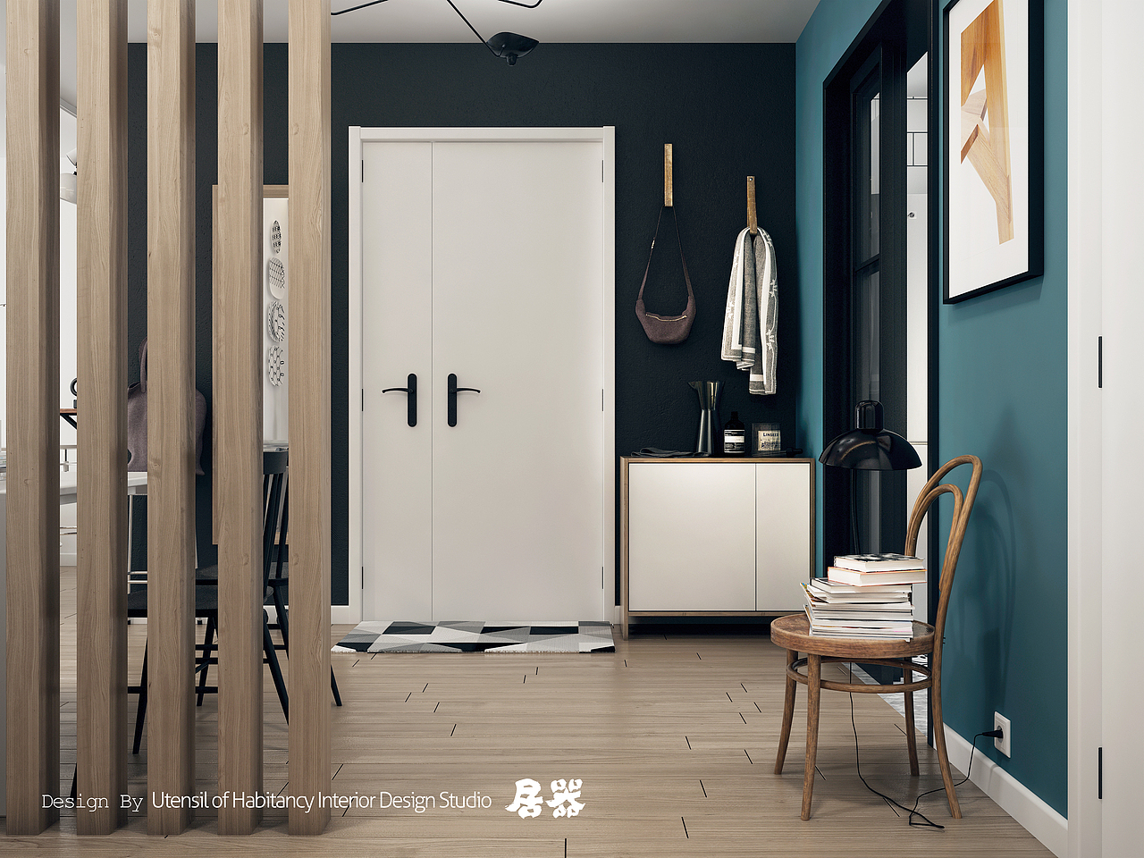 亦庄·北欧清透两居（图ZNjUxMzA0NTI=） - 家装设计 - 站酷设计师居器studio徐睿原创素材 - 站酷ZCOOL