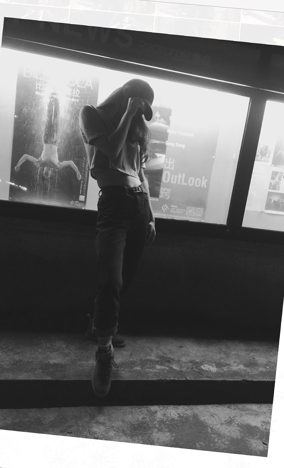 手机拍摄。地点:广州红砖厂艺术区