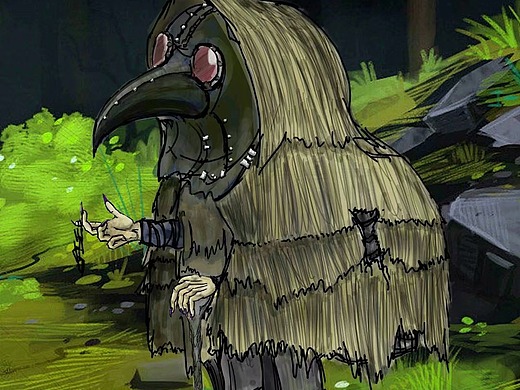 人物设计 神秘商人