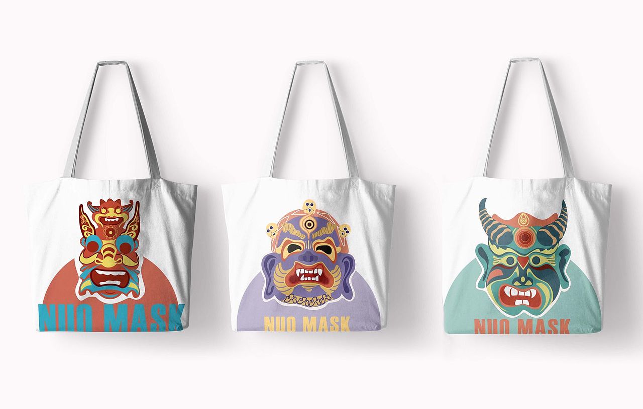 傩面具文创设计