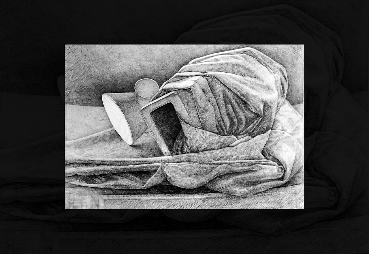 素描静物