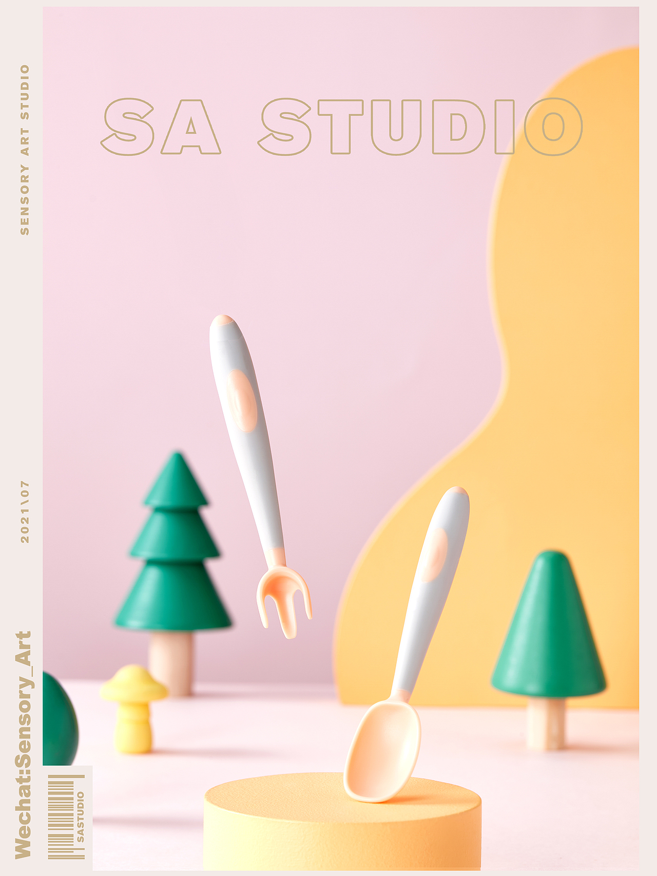 Wislibe-儿童刀叉套装 X SA Sutdio（图ZMjcwNDU5NDc2） - 产品摄影 - 站酷设计师SensoryArt原创素材 - 站酷ZCOOL