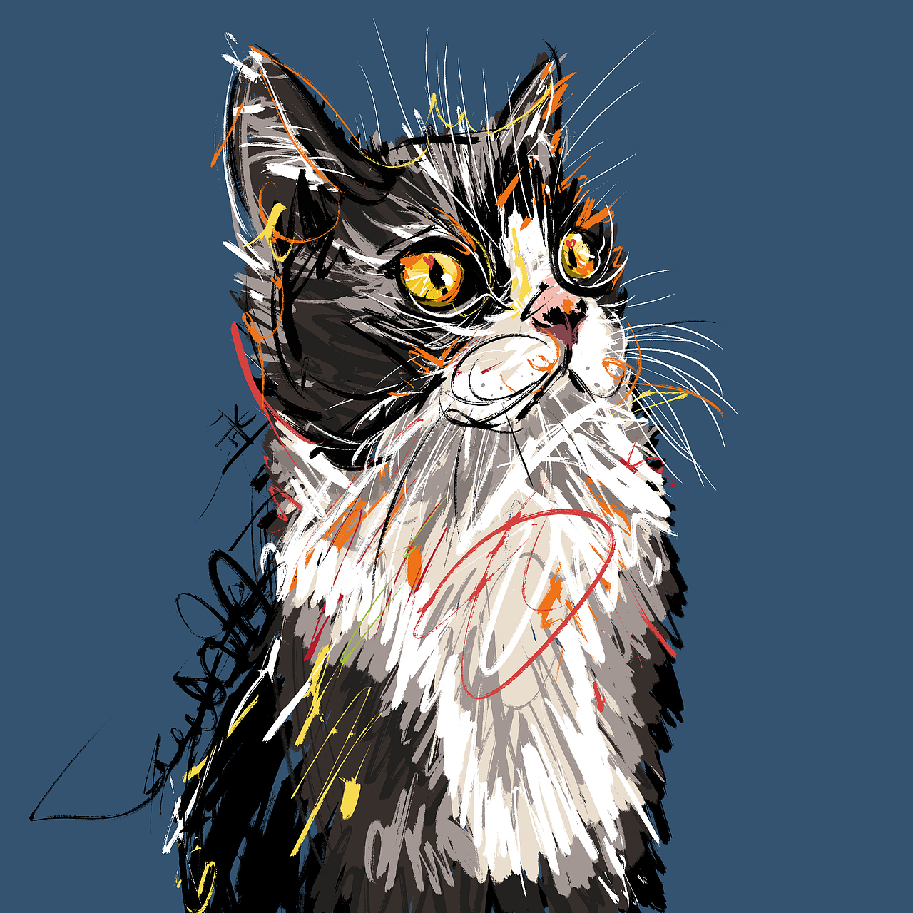 2024习作第一弹（图ZMzYwOTE2NTI4） - 艺术插画 - 站酷设计师野生的阿宝原创素材 - 站酷ZCOOL