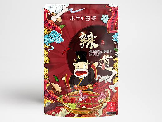 包装设计 —火锅插画包装设计
