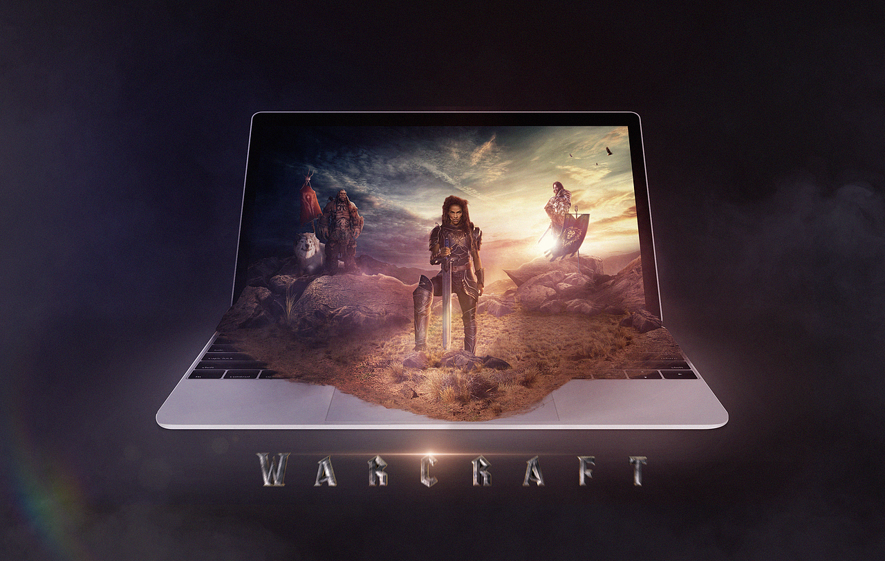 因特尔-魔兽电影海报（图ZNTE3MDcxNDQ=） - 海报 - 站酷设计师你好小新原创素材 - 站酷ZCOOL