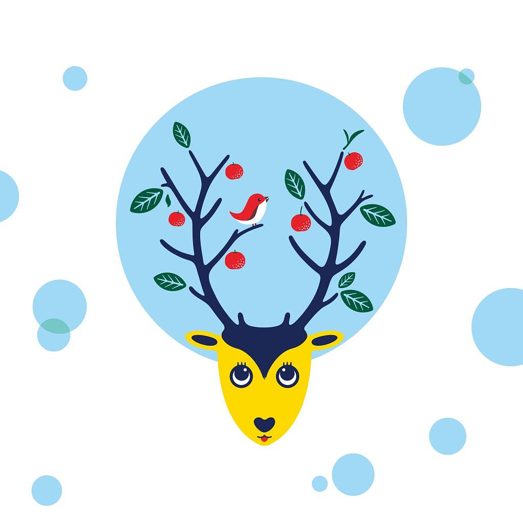 众乐口杯系列插图（图ZMjkyOTE1NzI=） - 商业插画 - 站酷设计师发余原创素材 - 站酷ZCOOL