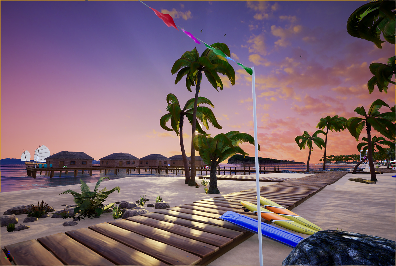 UE4的高尔夫球场1（图ZMTk0MTU5NTQ4） - 场景 - 站酷设计师freeyy_km原创素材 - 站酷ZCOOL