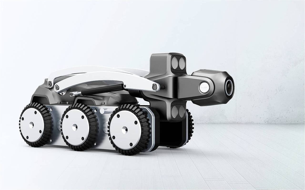 管道爬行机器人