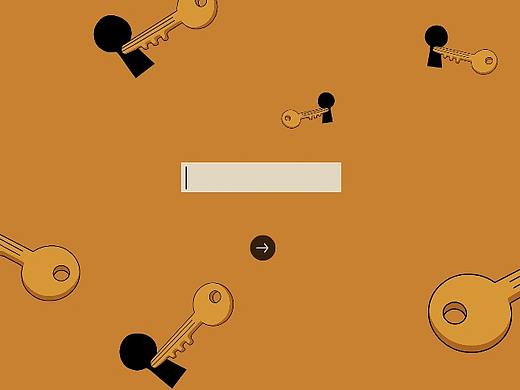 网站登入口界面动画