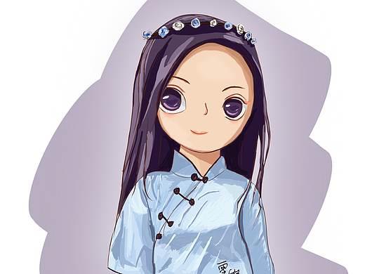 Q版的自己（个人主页-ZNDI0NTA3ODg=） - 艺术插画 - 站酷设计师阳光慢慢走进来原创素材 - 站酷ZCOOL