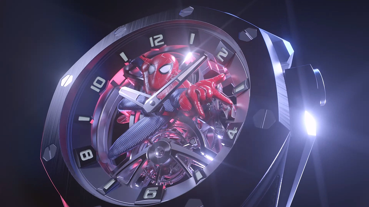 ROYAL OAK “SPIDER-MAN”|| 爱彼皇家橡树 X 漫威（图ZMzQ2NjI0NjM2） - 其他三维 - 站酷设计师Alex_YAO原创素材 - 站酷ZCOOL