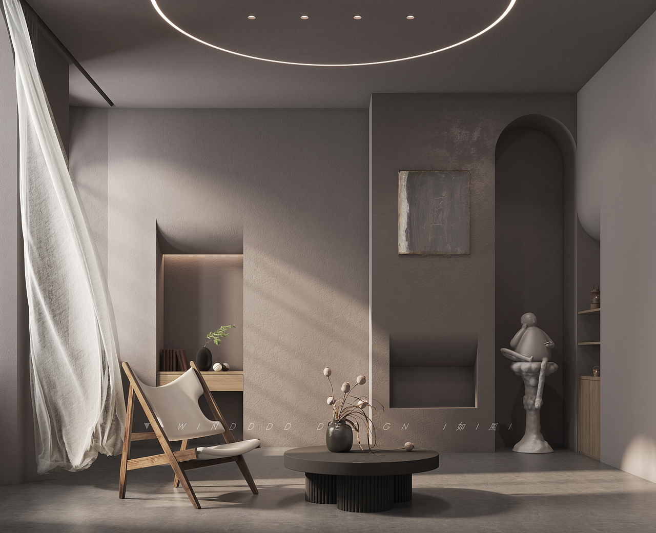 ▼ WIND作品集 ▎侘寂公寓