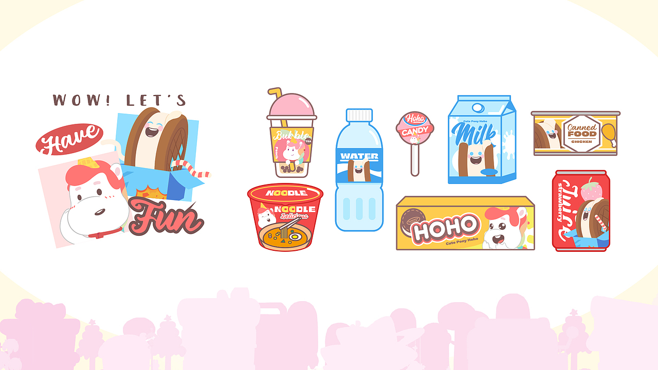 《萌马吼吼》IP设计（图ZMzI5NTM3NTcy） - 设定/分镜 - 站酷设计师云雷文化原创素材 - 站酷ZCOOL