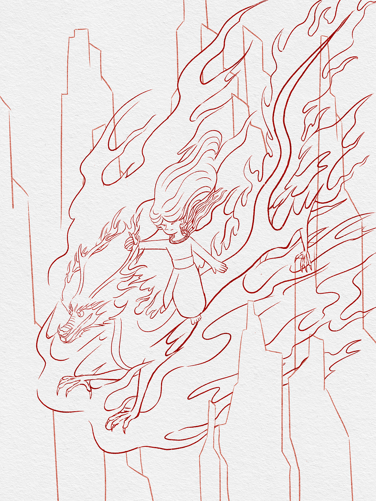 他是龙！（图ZMzYxNjE0MjIw） - 艺术插画 - 站酷设计师闪闪的珊珊原创素材 - 站酷ZCOOL