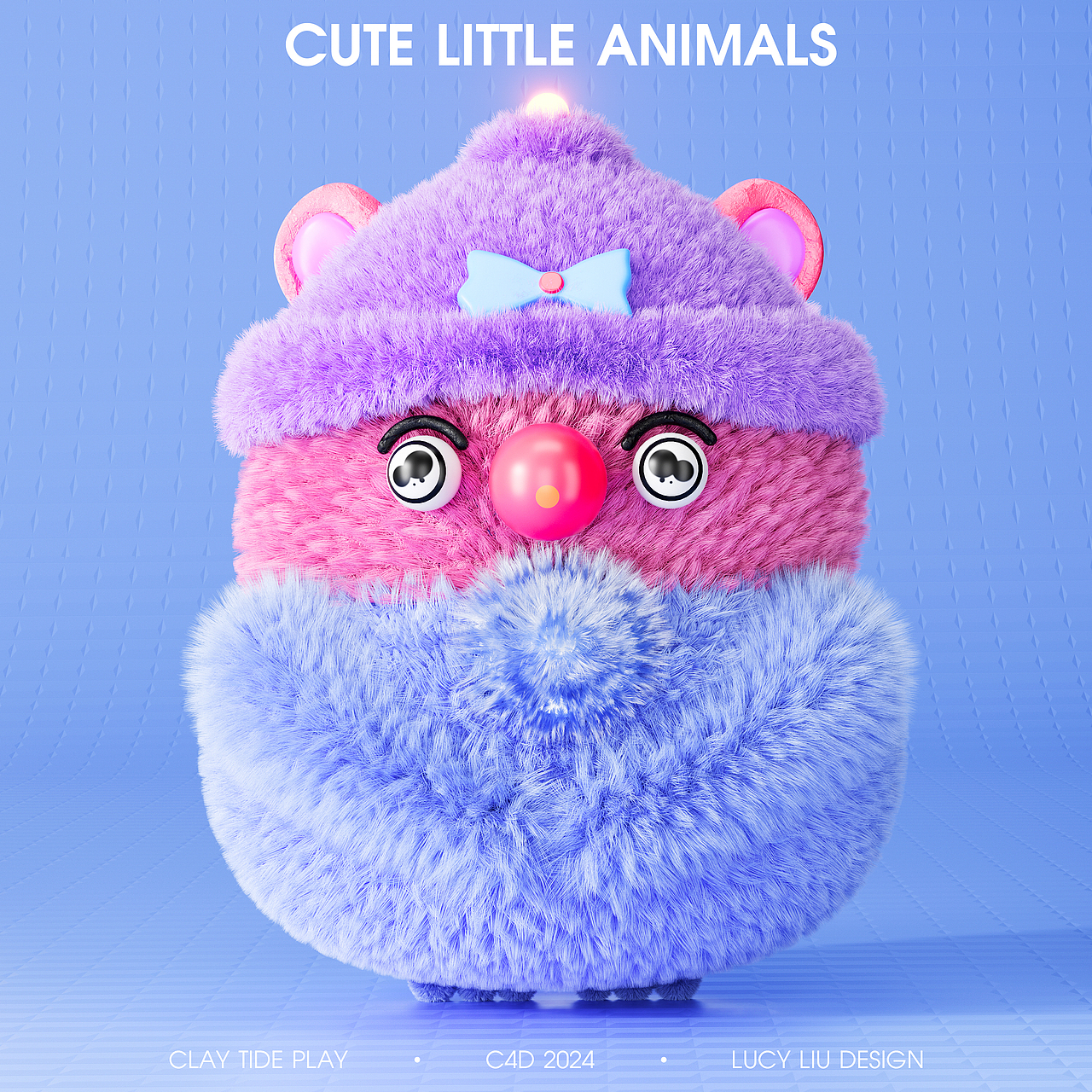 《CUTE LITTLE ANIMALS》可爱的小动物之潮玩IP