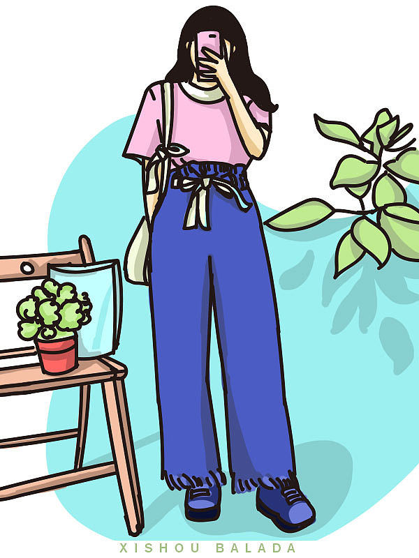 希望自己可以坚持插画练习不要忘记初心！！（图ZMTc5NTU5Mzc2） - 艺术插画 - 站酷设计师兽子的发丝233原创素材 - 站酷ZCOOL