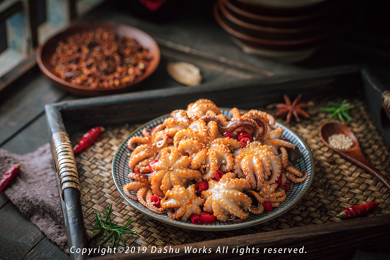 麻辣八爪鱼麻辣小海鲜八爪鱼