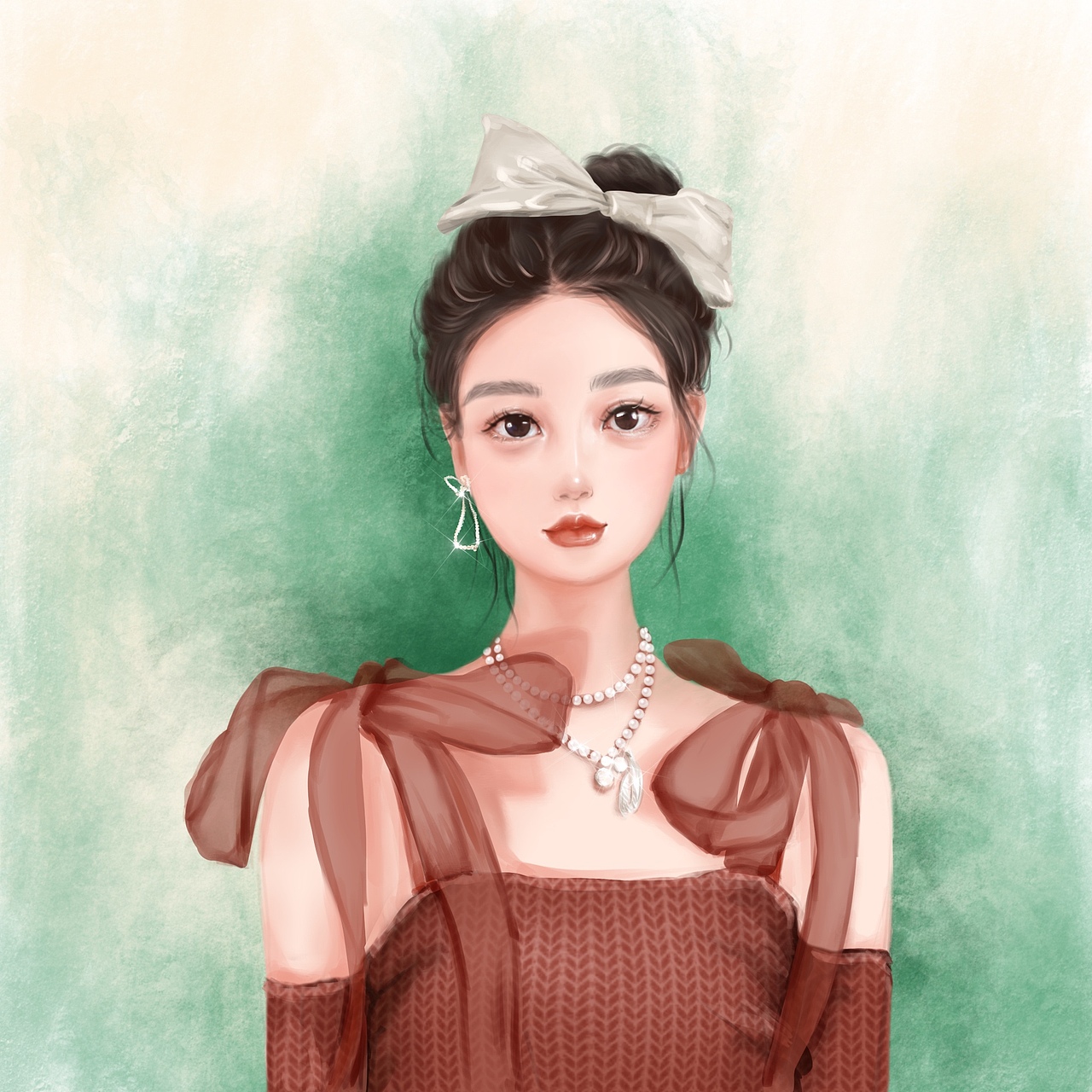 2020-2021头像插画练习作品集
