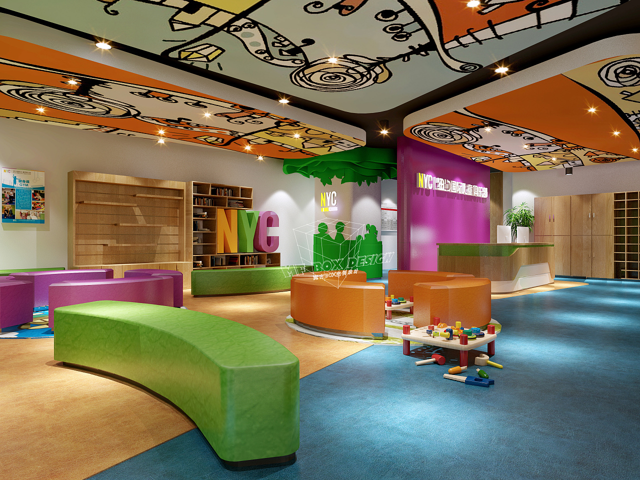 nyc儿童俱乐部(沈阳k11店,杭州龙湖店)