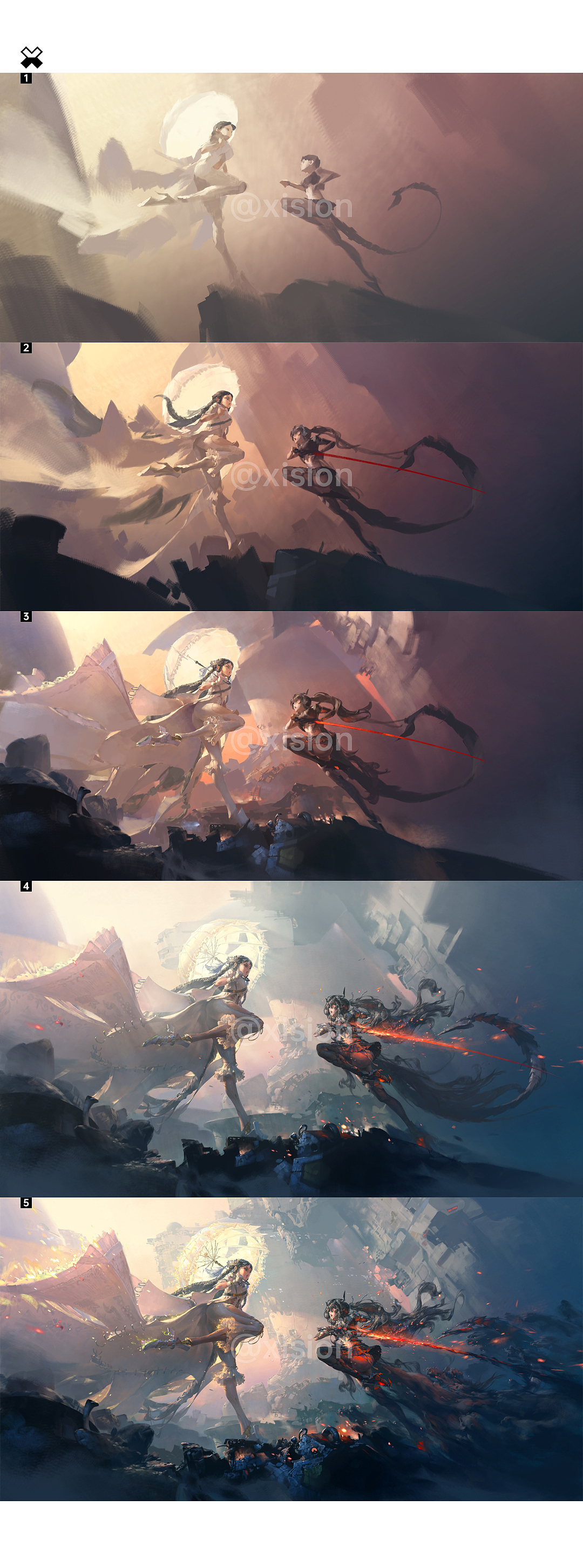 《私稿2》（图ZMjQ5NjA1MjM2） - 商业插画 - 站酷设计师Xision原创素材 - 站酷ZCOOL