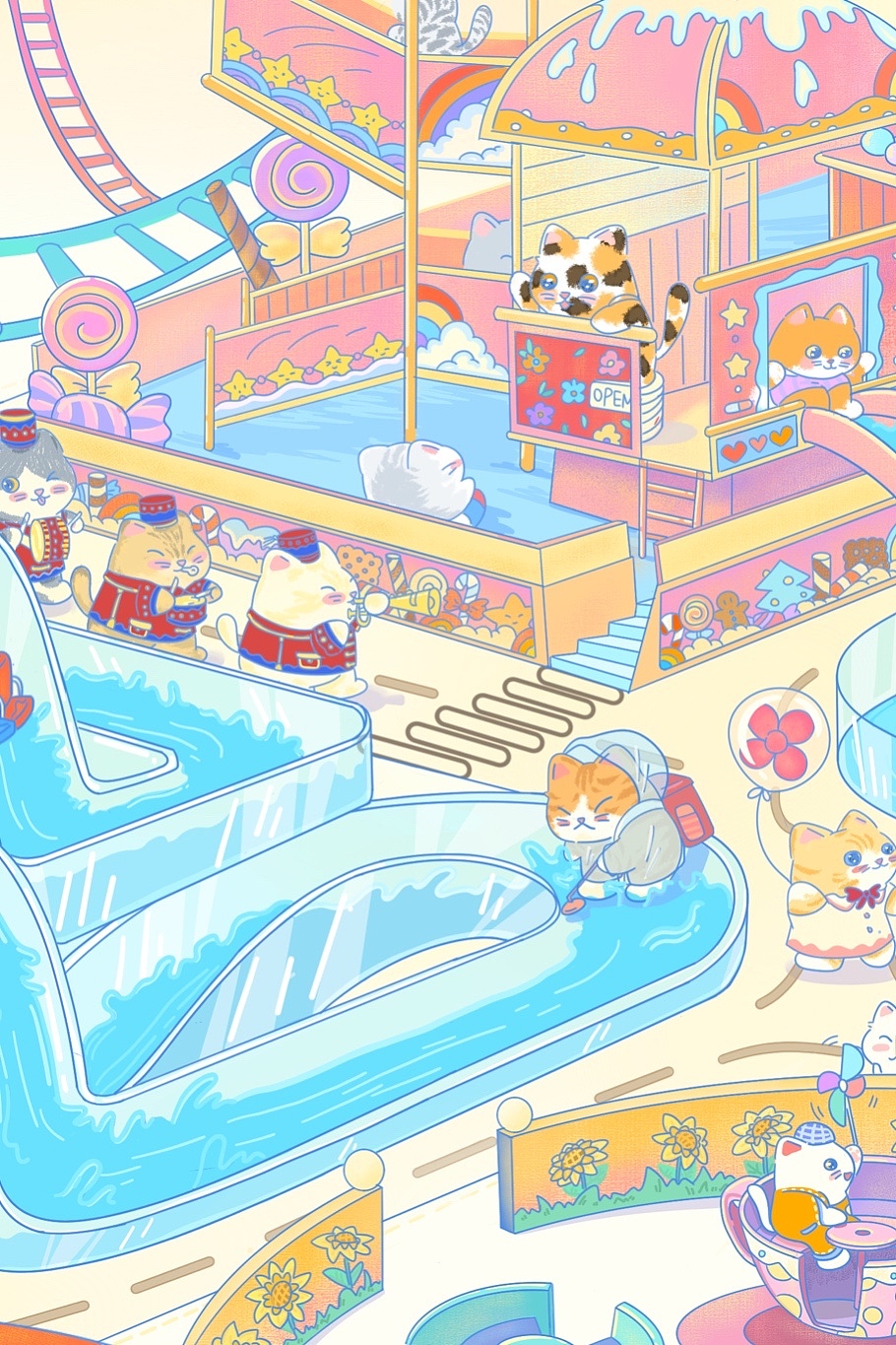 《猫咪游乐园》