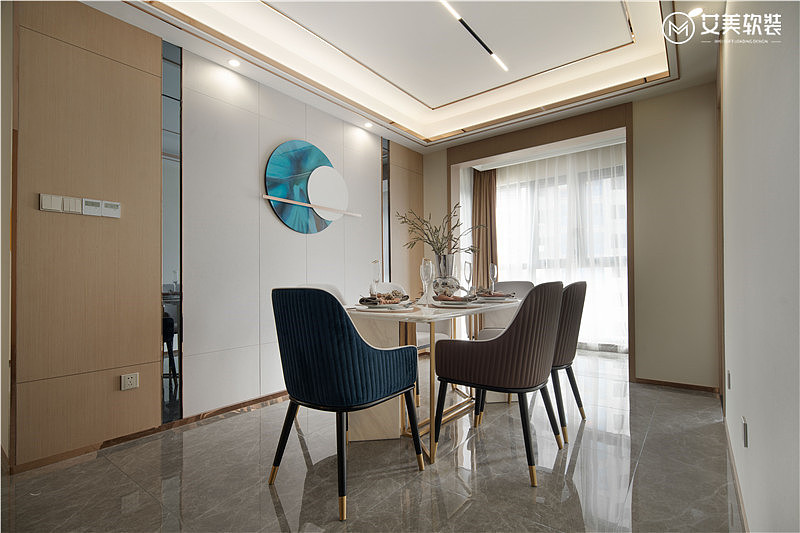 艾美软装｜博林云栖现代轻奢风样板房（图ZMjI5ODM1NzAw） - 家装设计 - 站酷设计师A艾美软装原创素材 - 站酷ZCOOL