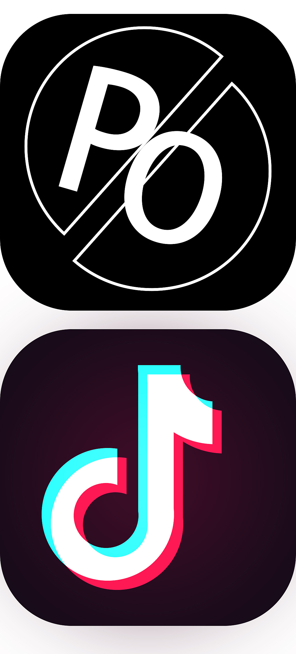 抖音是启动图标是自己临摹的,森啵是自己做