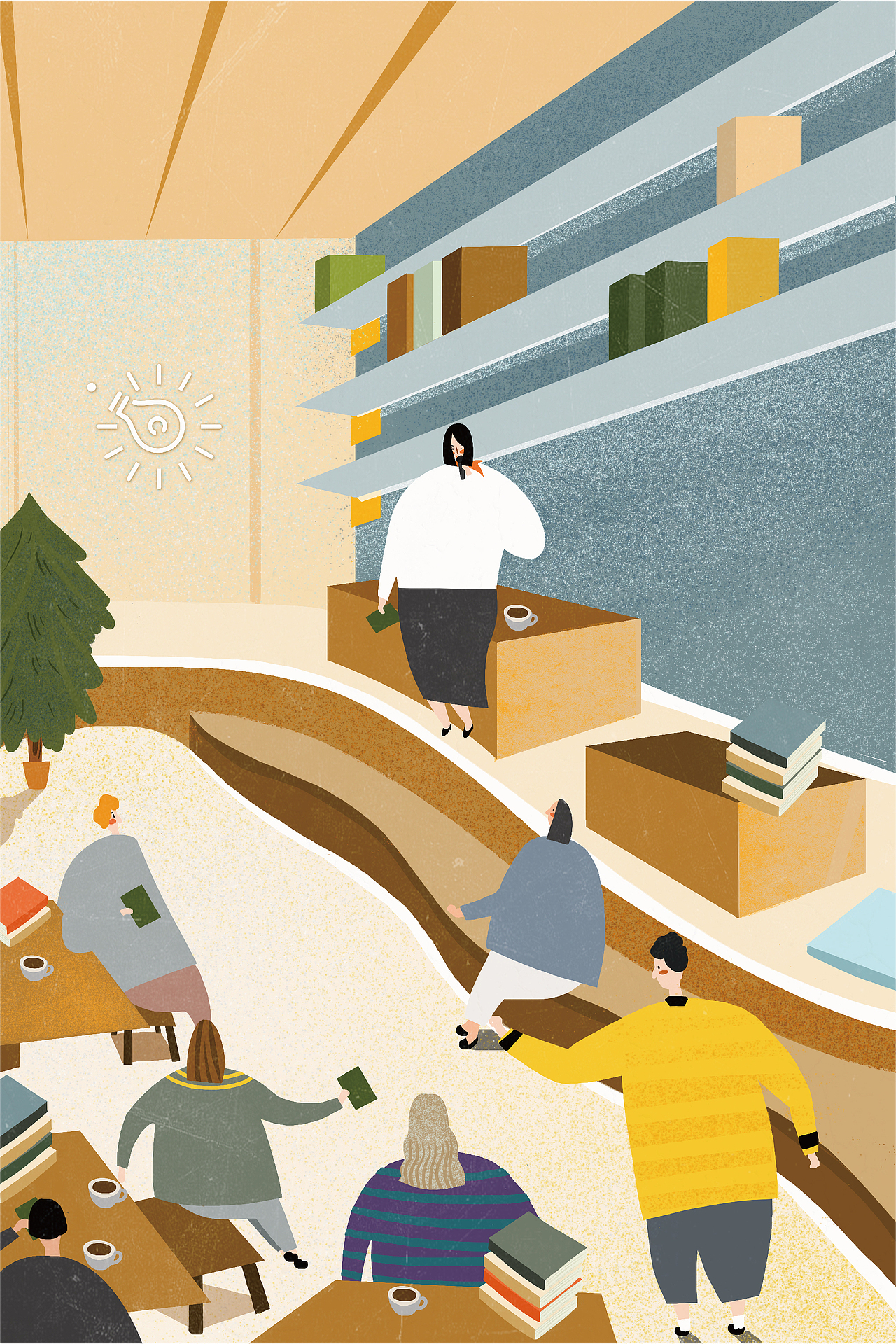 十点读书线下实体店九公式+开业海报