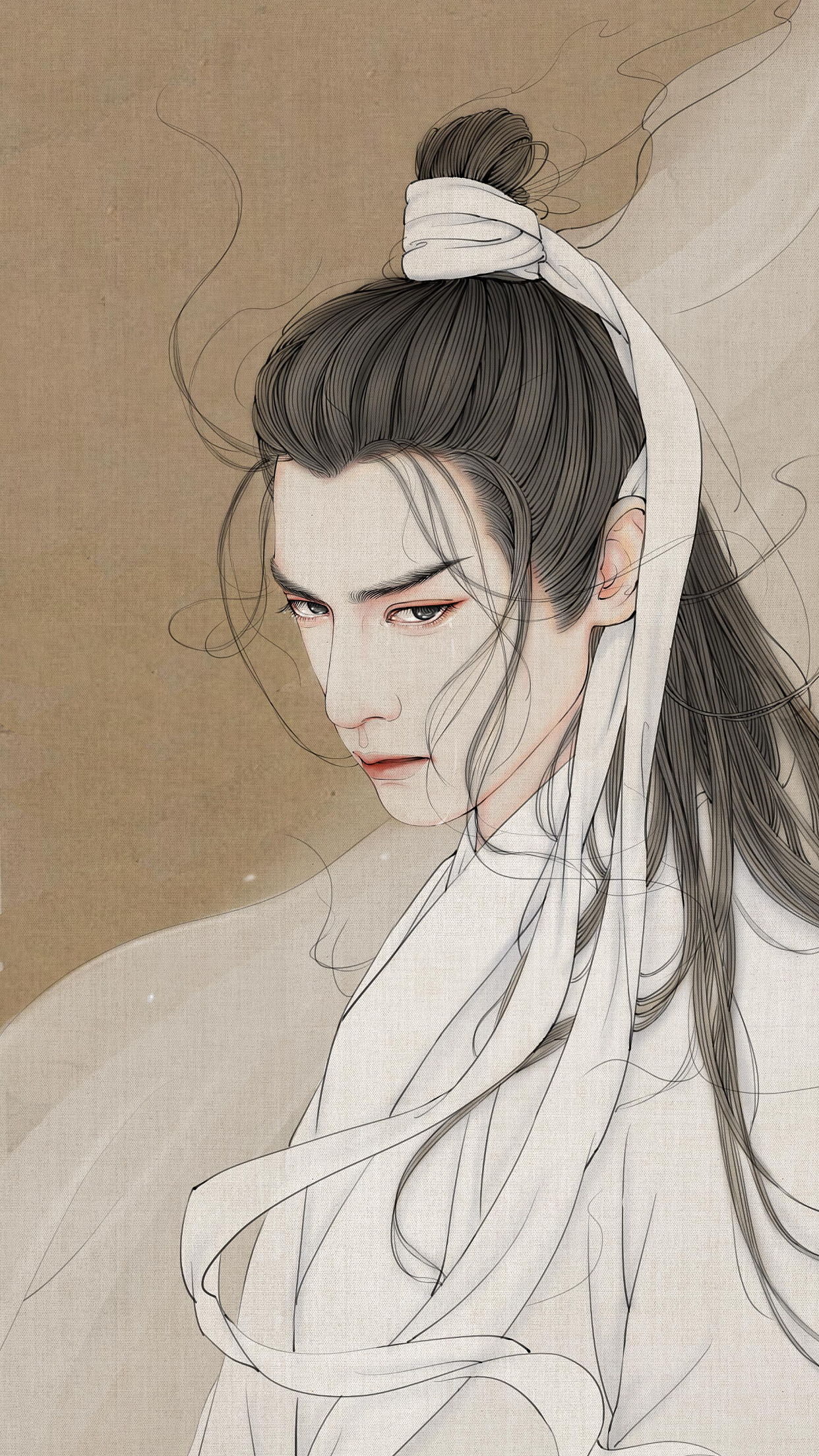 风起云熙 温润如玉（图ZMTI4MjAyMjM2） - 艺术插画 - 站酷设计师千景绘studio原创素材 - 站酷ZCOOL