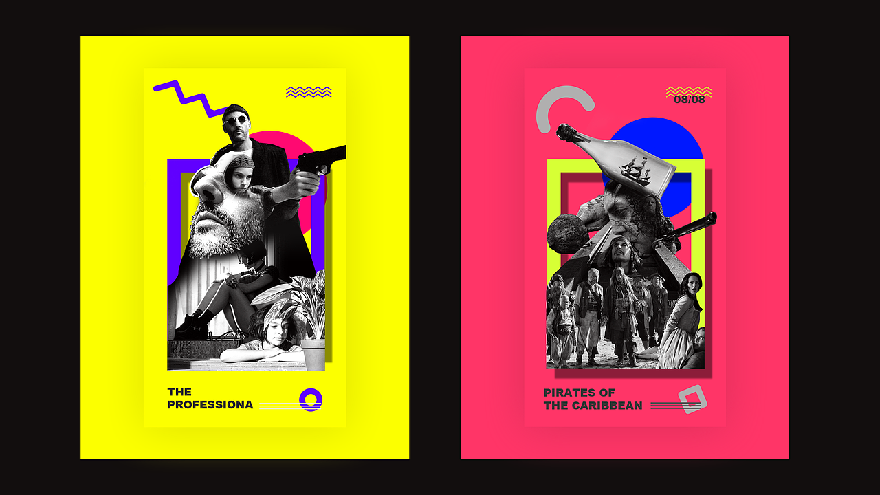 电影海报创意交互设计