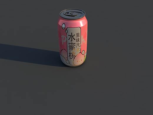 c4d的练习  可乐建模