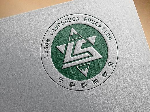 乐森营地LOGO设计