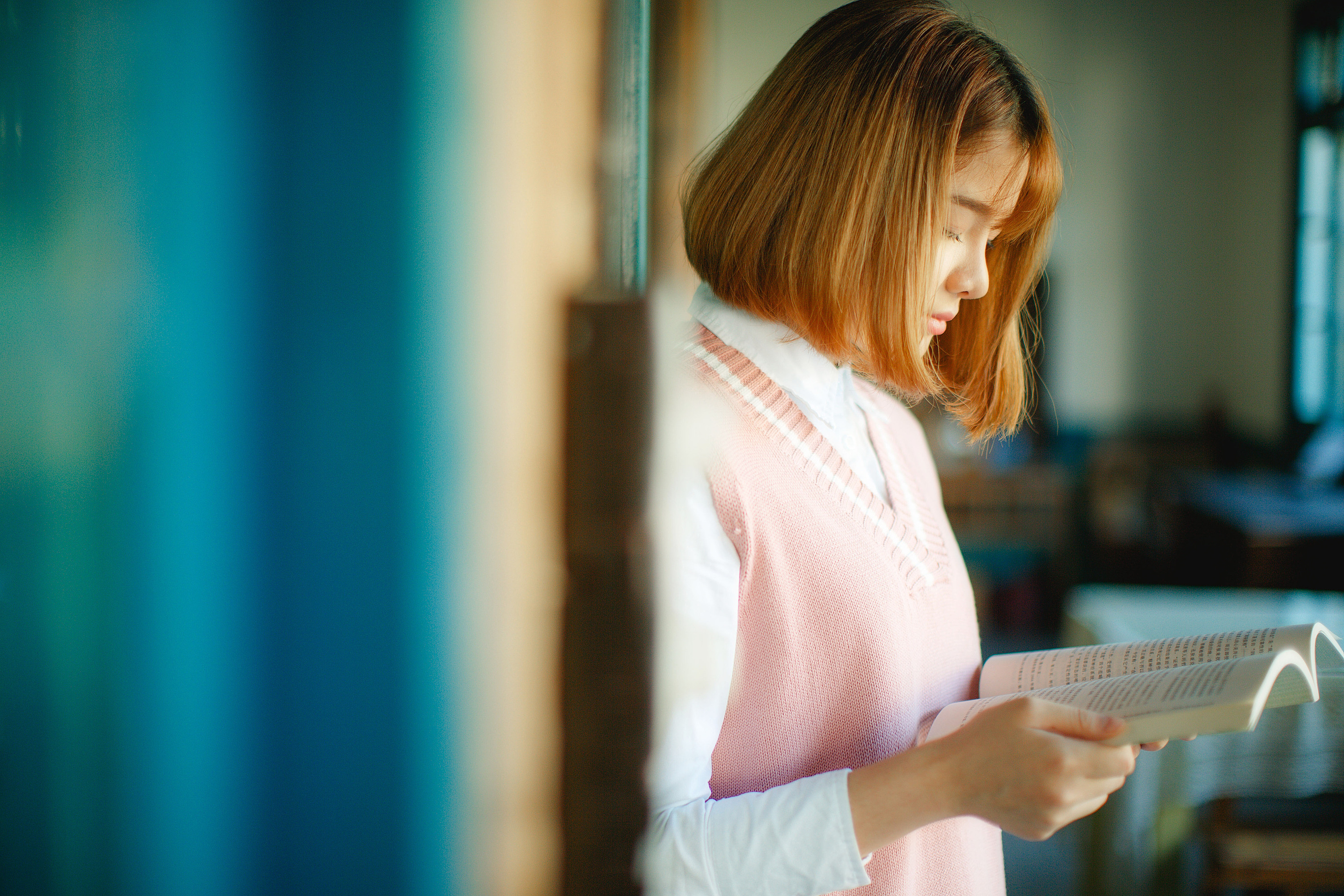 喜欢你看书的样子