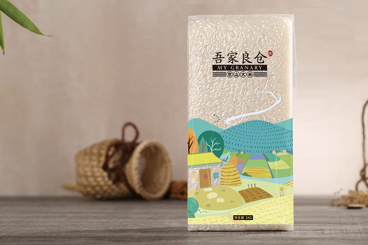 大米原创手绘包装设计（图ZMTg0MjUwOTQ0） - 包装 - 站酷设计师方维创意原创素材 - 站酷ZCOOL
