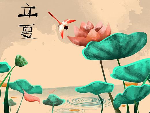 二十四节气插画