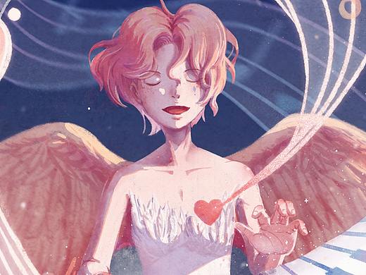 【030】享受奏樂的人（個人主頁-ZNTMwMDM4OTI=） - 繪本 - 站酷設(shè)計師桔安Jiean原創(chuàng)素材 - 站酷ZCOOL