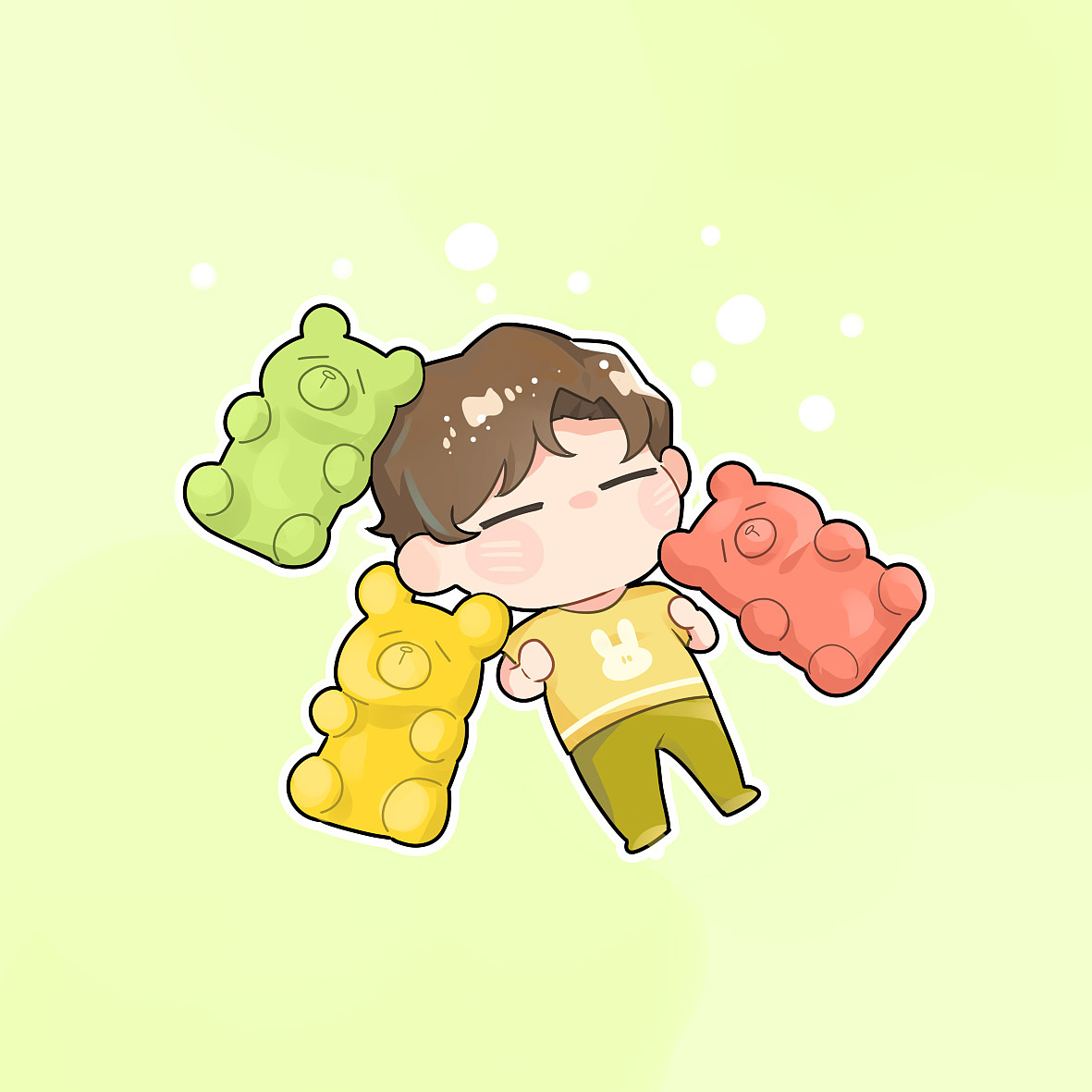 小人与零食（图ZMjIzNzQyMzEy） - 商业插画 - 站酷设计师KATA种籽原创素材 - 站酷ZCOOL
