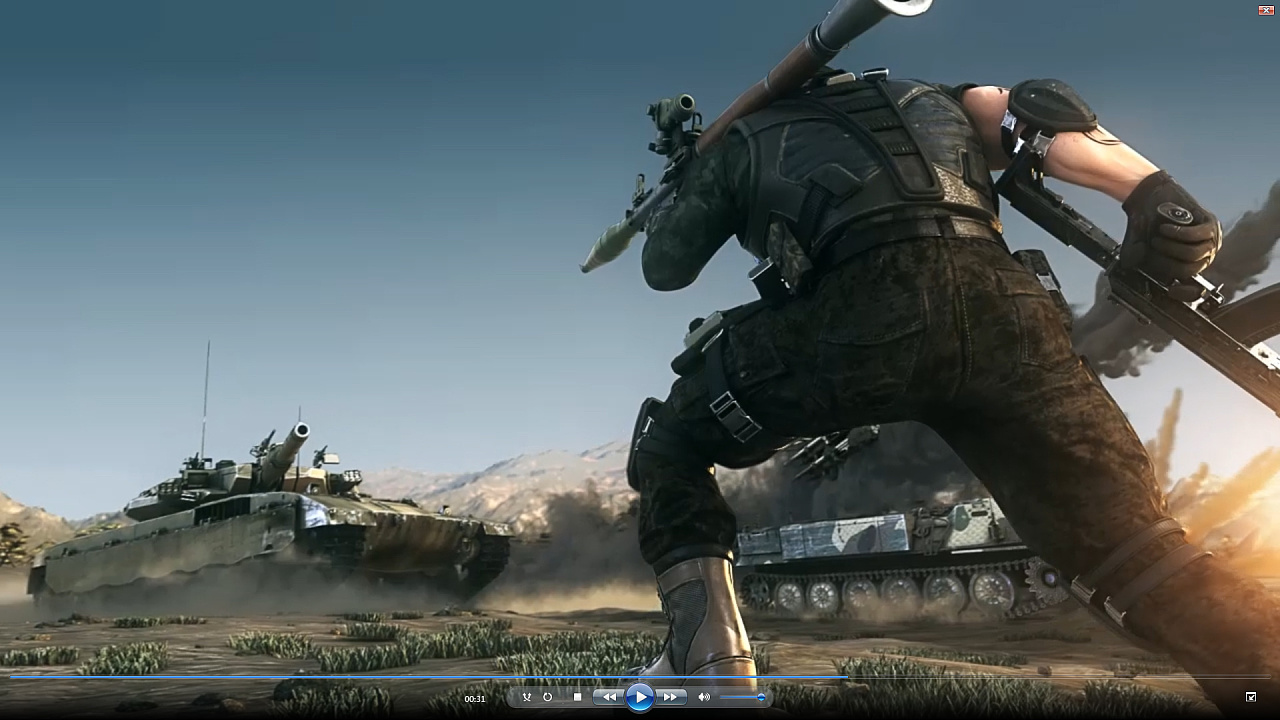 战地风暴的宣传视频