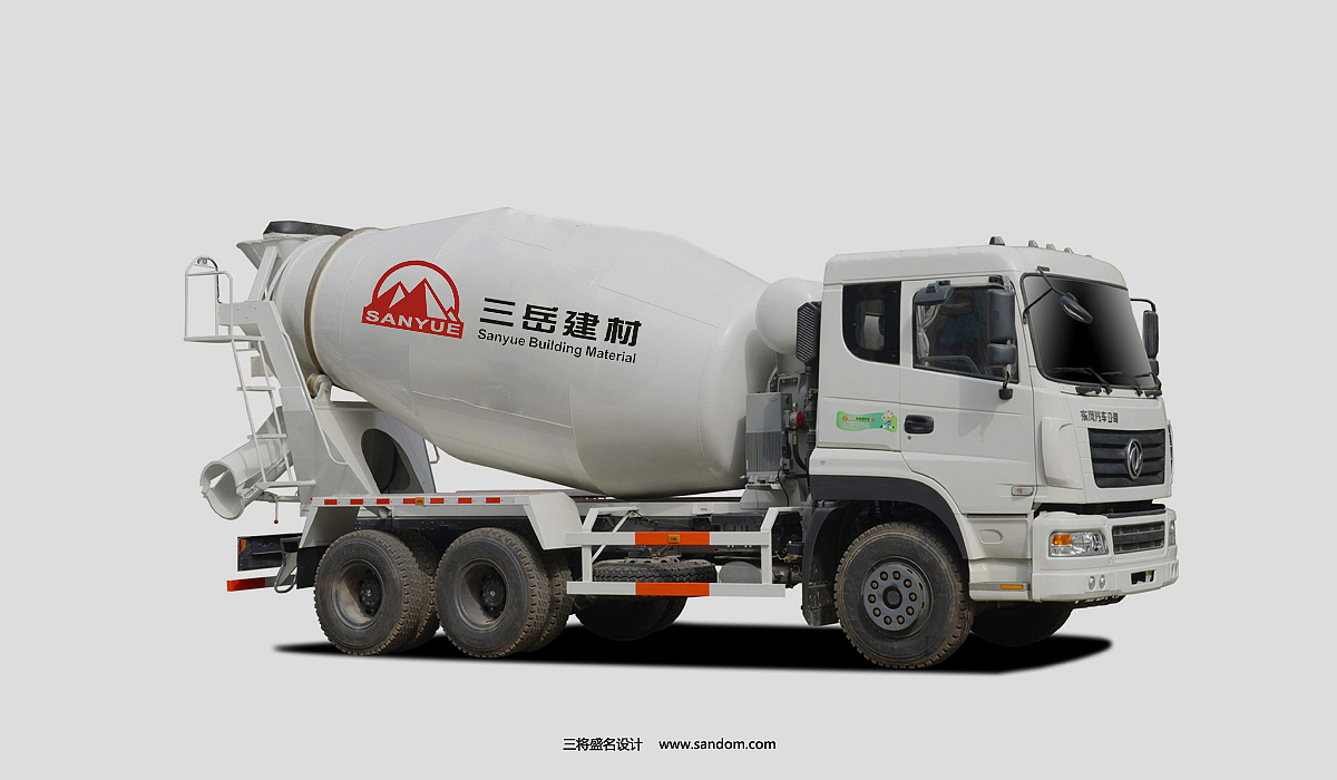 2017年为莱芜三岳建材公司进行标志设计