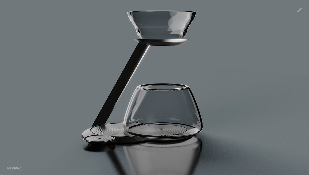 圆湖 / 手冲咖啡架（图ZMjc1Njc2NDky） - 生活用品 - 站酷设计师weiweimao_原创素材 - 站酷ZCOOL