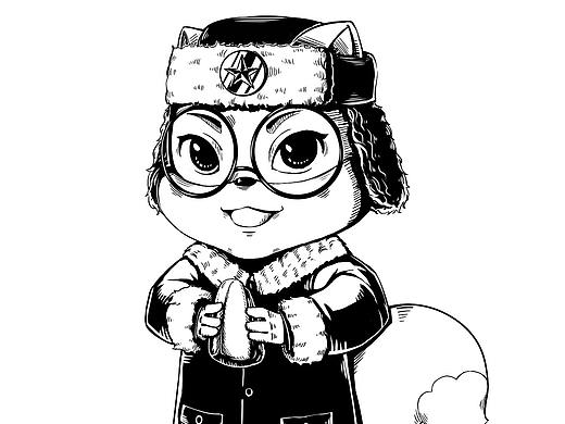 三只松鼠世界坚果包装插画系列