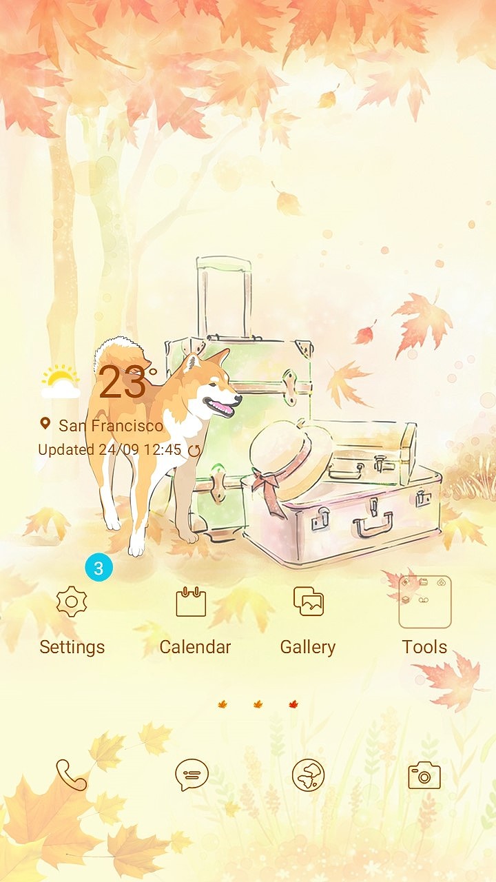 手机主题（图ZMjE5MjQ1ODg0） - 主题/皮肤 - 站酷设计师雪精灵儿原创素材 - 站酷ZCOOL