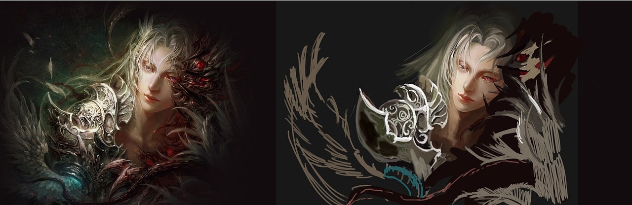 “交织”（图ZMTM3MDY3MzY=） - 艺术插画 - 站酷设计师普兰加红原创素材 - 站酷ZCOOL