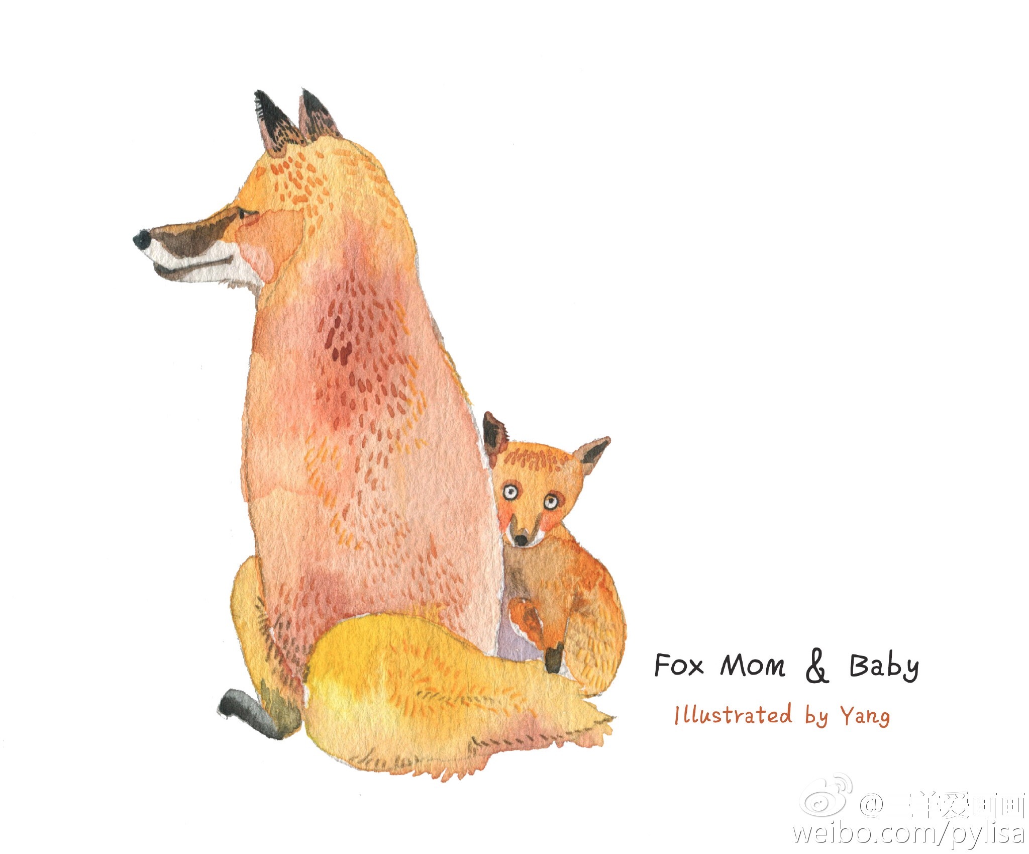 动物妈妈和宝宝|插画|儿童插画|三羊_YANG - 原创作品 - 站酷 (ZCOOL)