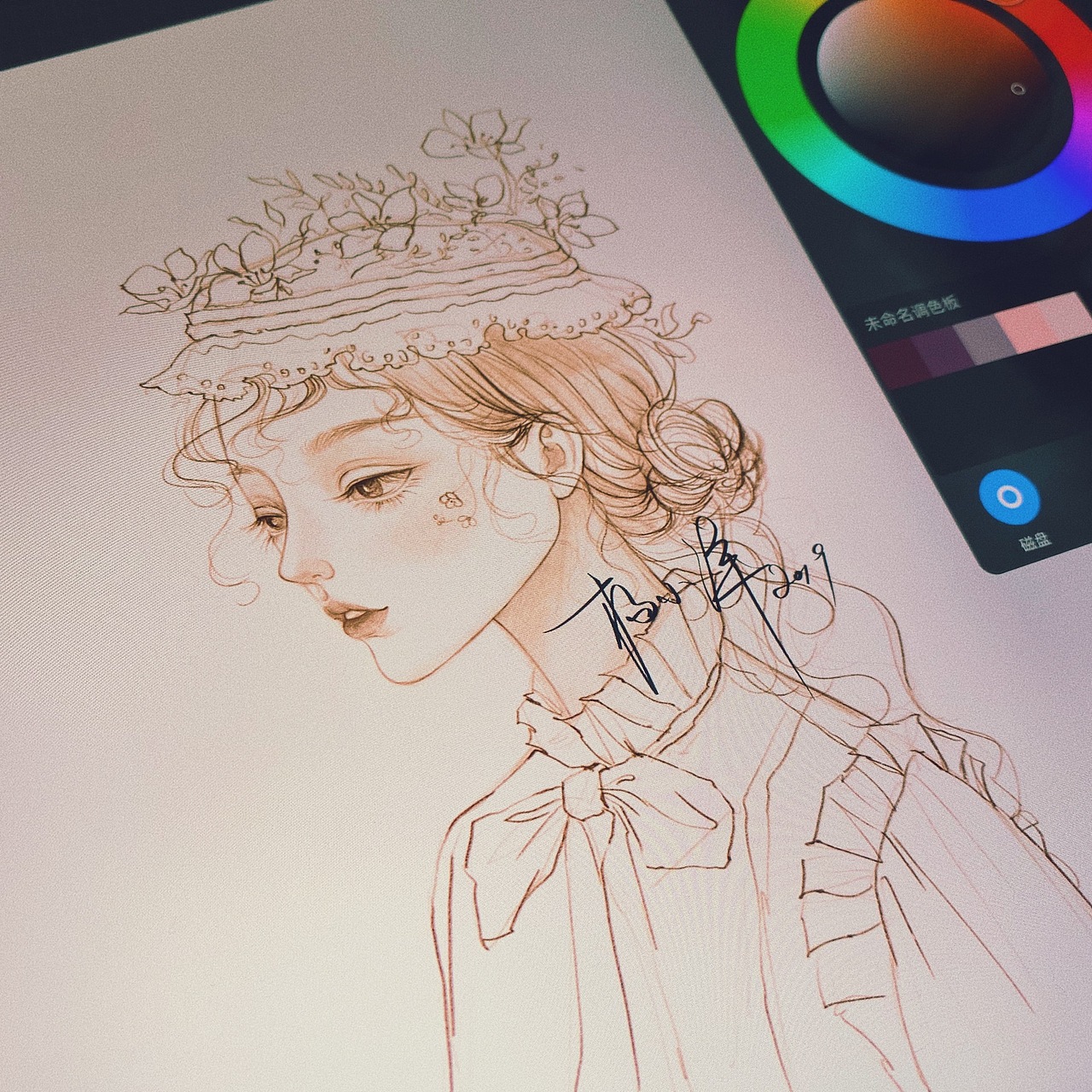 随笔,美丽的女孩。